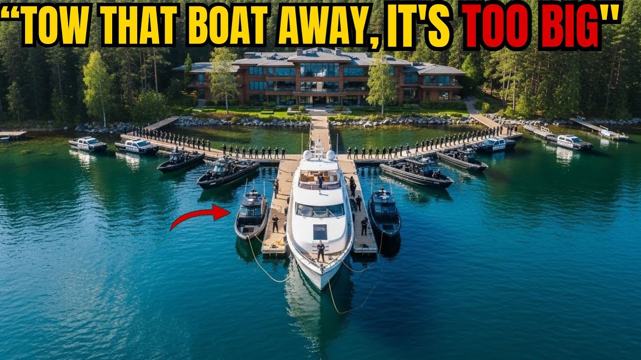 HOA Karen Tried to Tow My Boat Because It Was “Too Big” — So I Kicked Her Entire Club Off My Lake