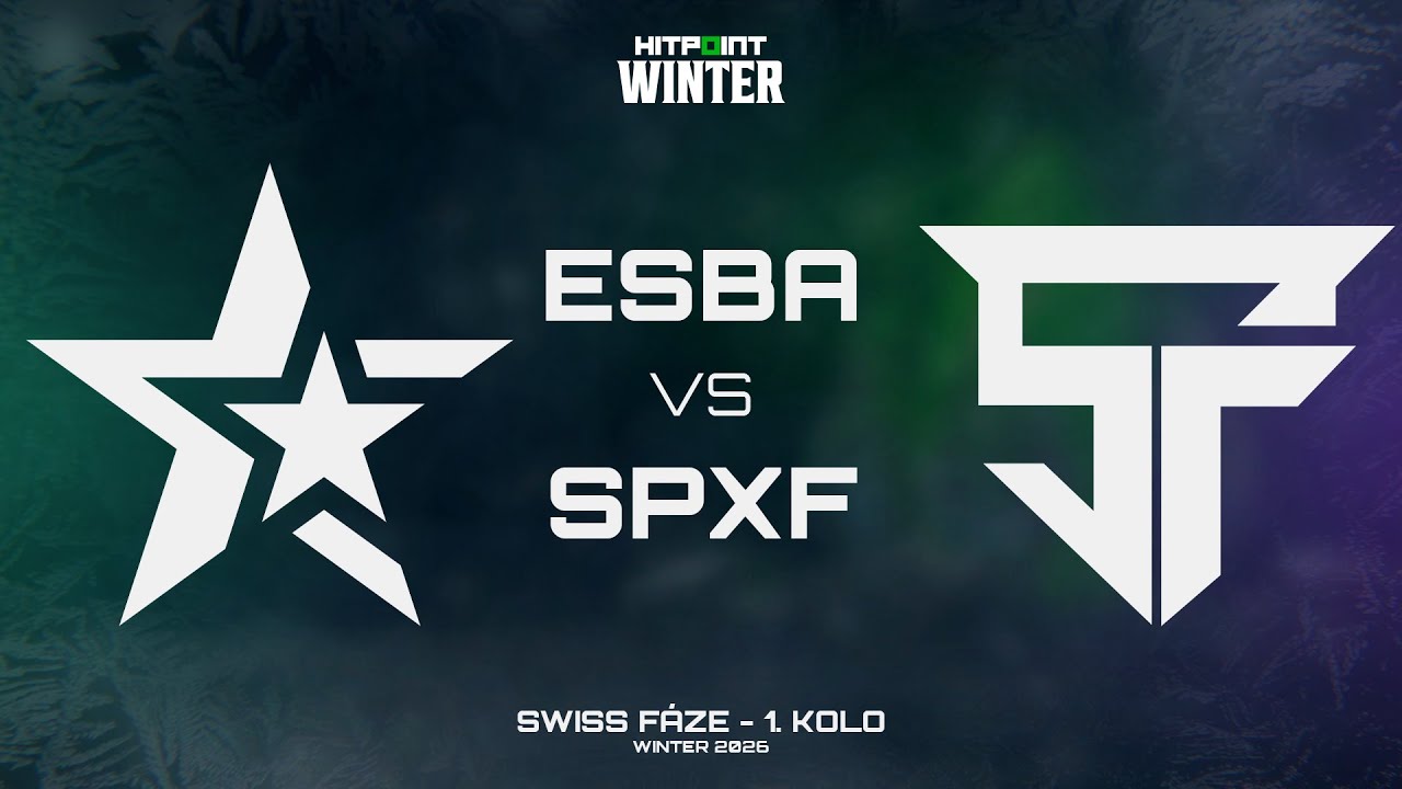 eSuba Academy vs SPAXFAMILY | Hitpoint Winter 2026 | 1. Kolo SWISS BO1