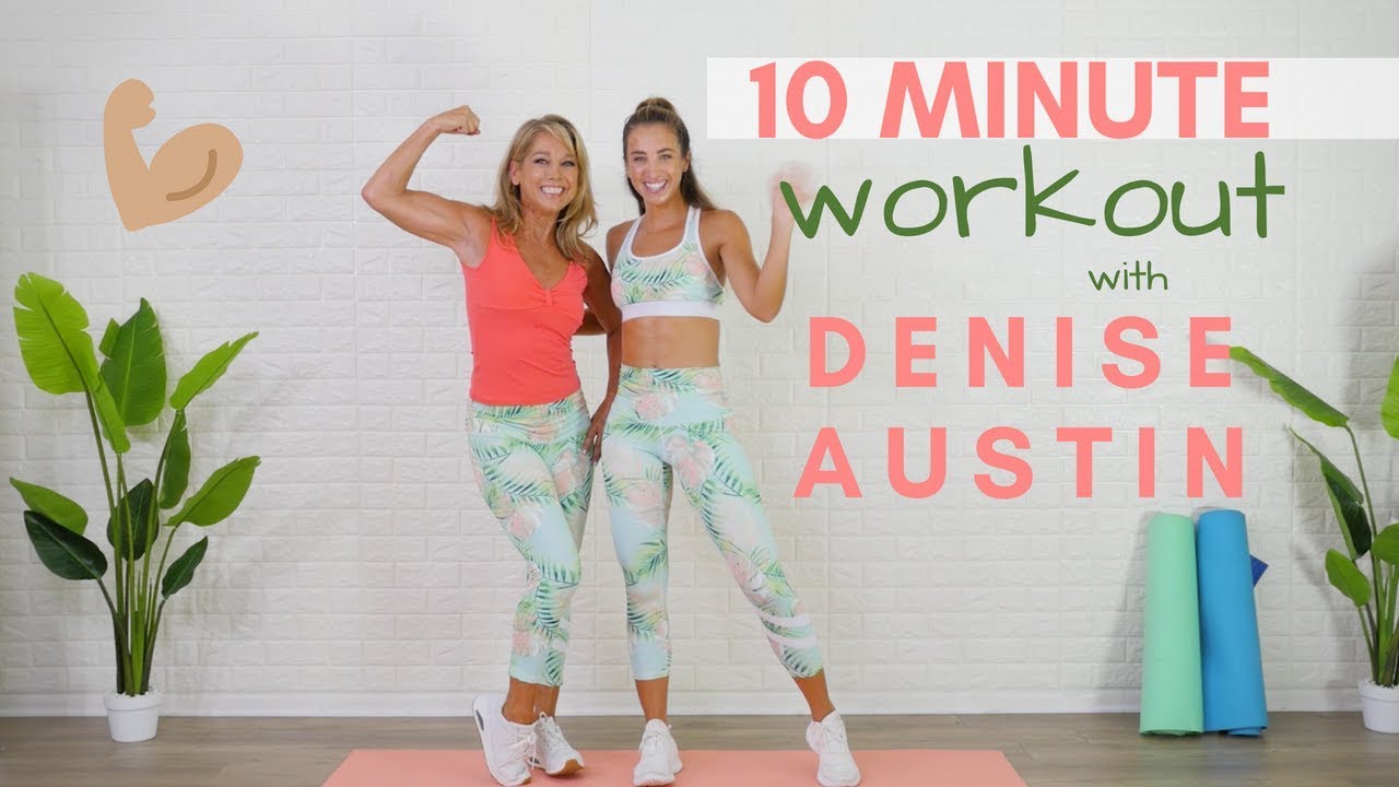 10 MINUTE TOTAL BODY Workout with Denise Austin