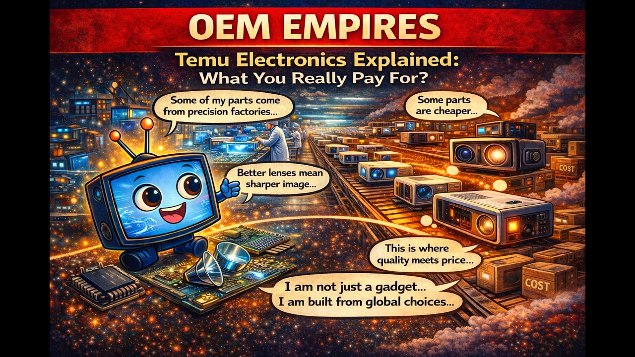 #102. OEM Empires. Temu Electronics Explained. What You Really Pay For?