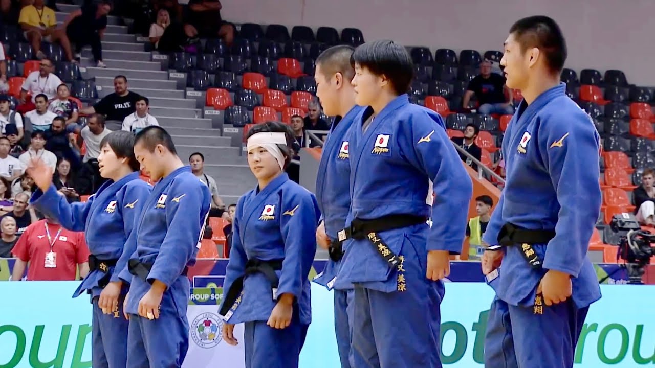 【準決勝 】ブラジル VS 日本  2025年世界カデ選手権大会 混合団体戦【BRAZIL VS JAPAN】