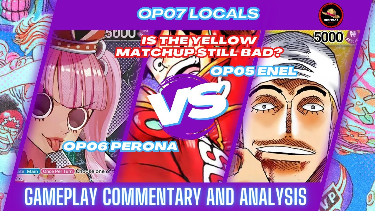 Perona vs Enel | Yomie's Yogurt Cup Finals | @RubberSoulTCG | Game Commentary | One Piece TCG | OP07