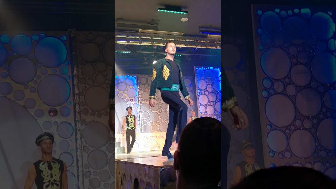 Tap dancing show Spectacle claquette Fiesta Beach Hotel Djerba Tunisia Christmas 2019