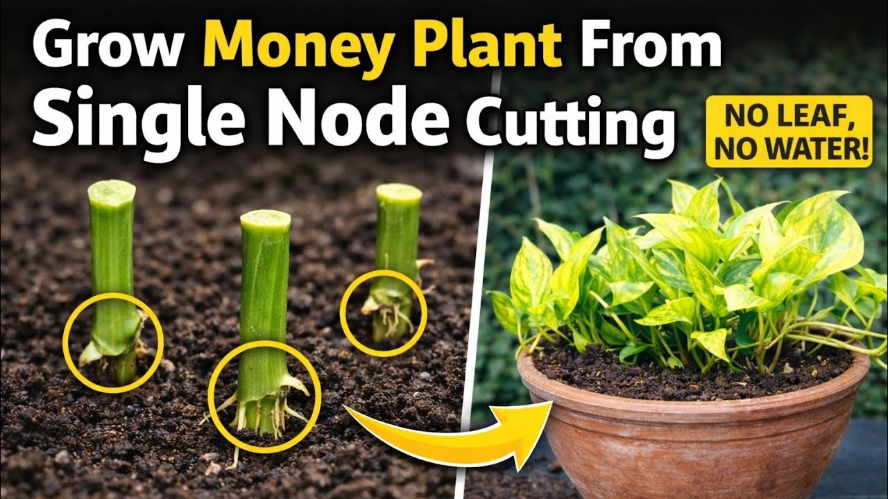Easy to Grow Unlimited Money Plants_Money Plant Cutting ✂️.