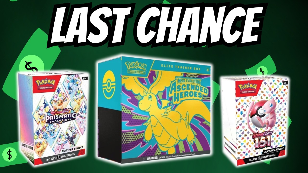 This Is Your Last Chance To Get These Pokémon Items At a Good Price. Ascended Will Grow Even Quicker