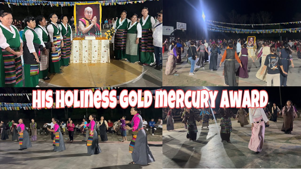 Celebrating His Holiness Gold Mercury Award for Peace and Sustainability || MUNDGOD || 31.3.2025