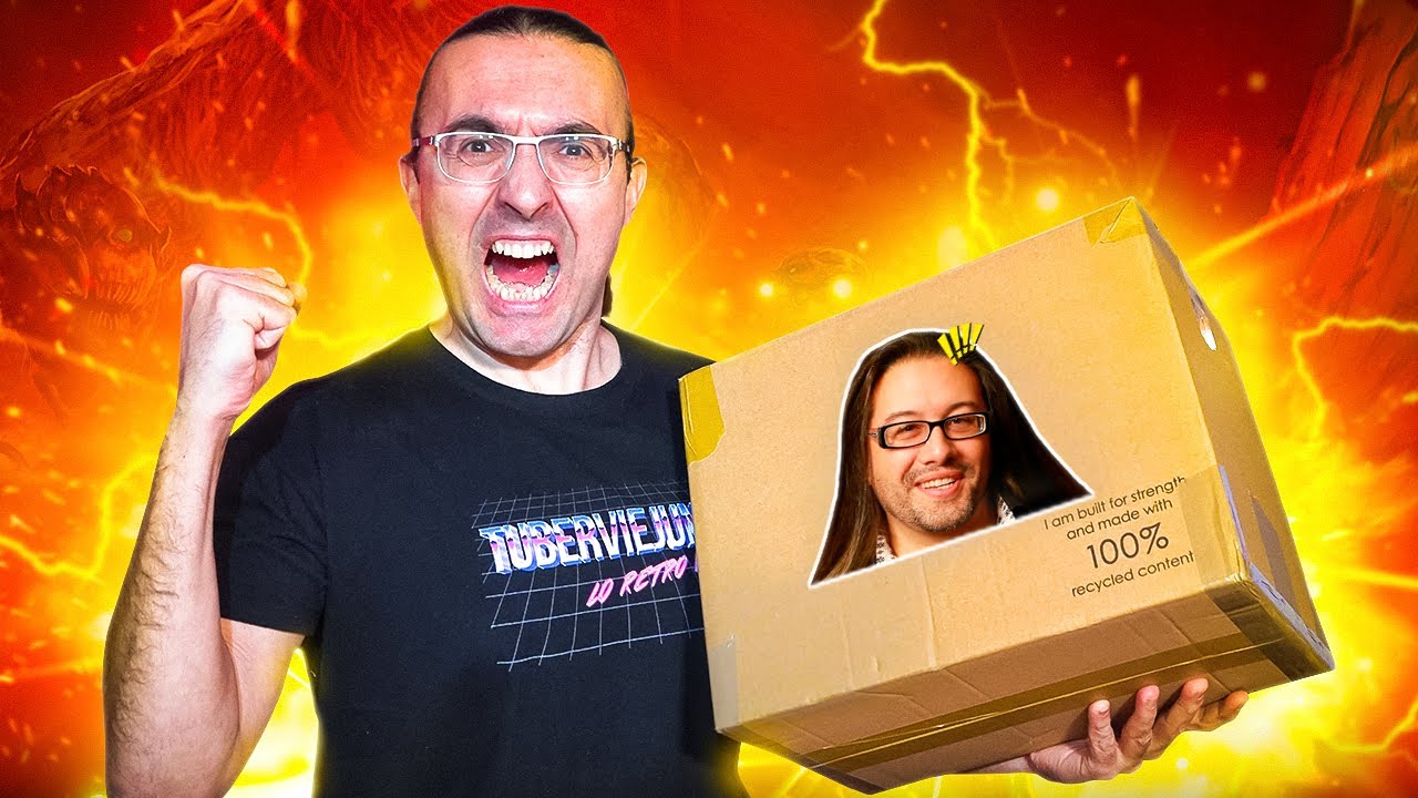 JOHN ROMERO (creador de Doom) me envió una 📦 Caja MISTERIOSA 📦
