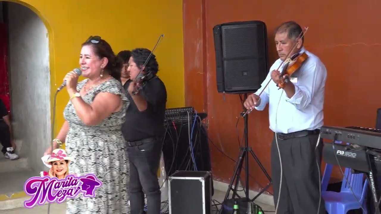 MARITA MEZA / Mix Huaynos ancashinos - Conj. Los Cordilleranos de Ancash ( Video 26 local. Chana )