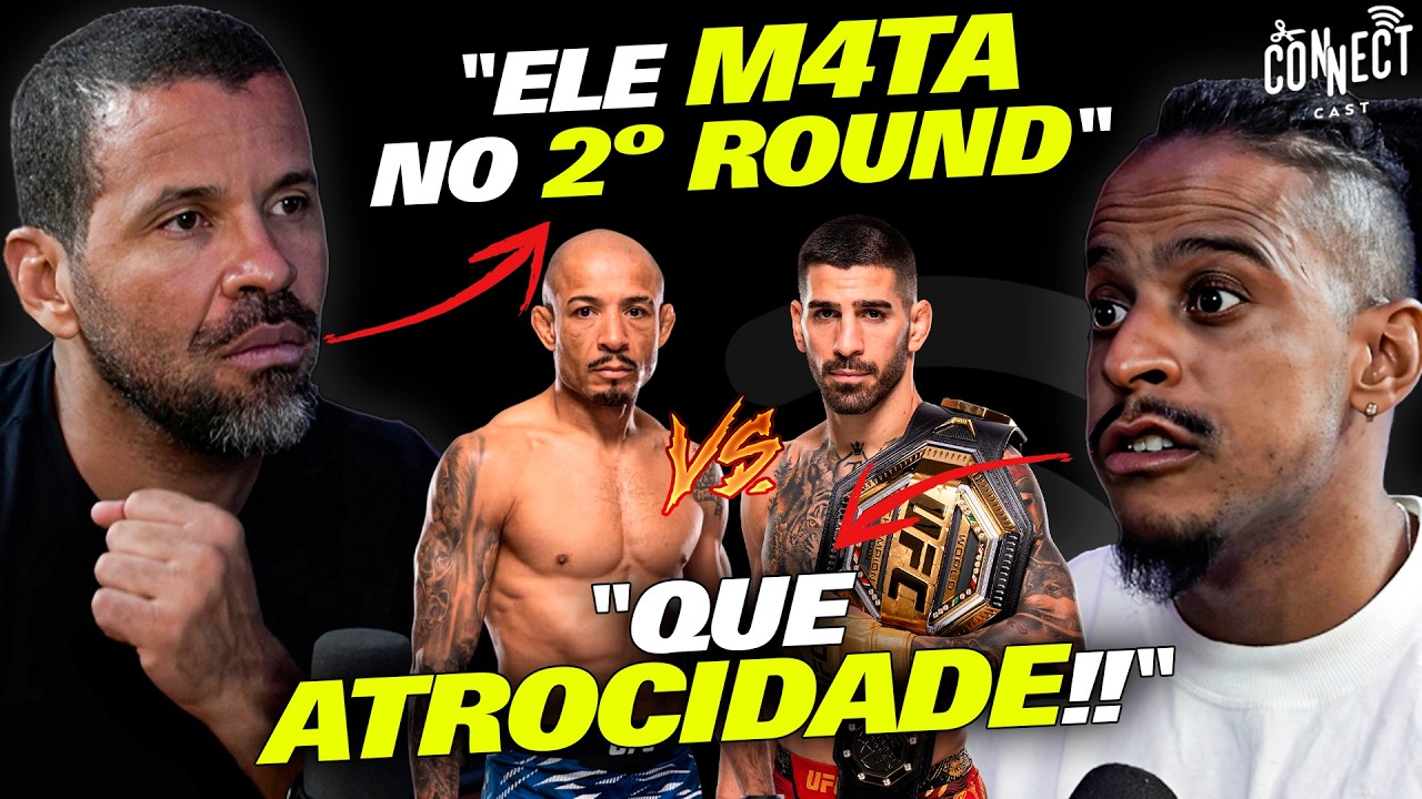 ESSE SERIA O RESULTADO DE UMA LUTA ENTRE JOSÉ ALDO VS ILIA TOPURIA NO UFC!