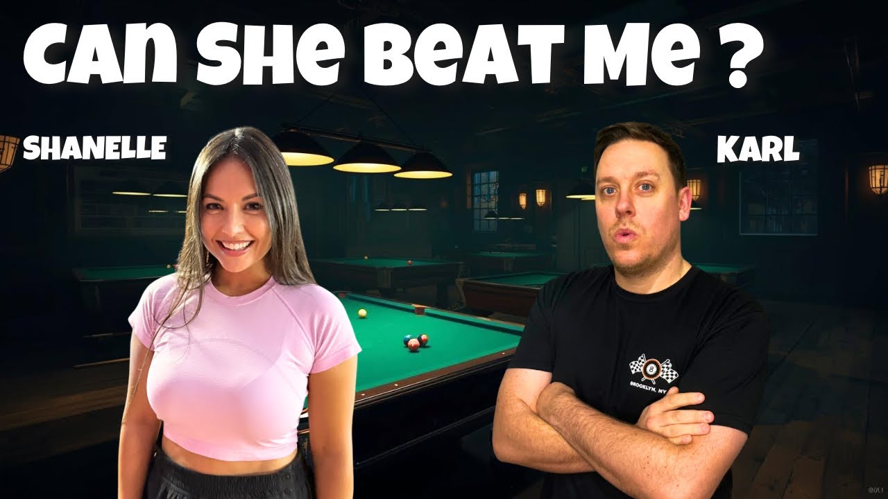 Can A FEMALE POOL PLAYER Beat Me ? 