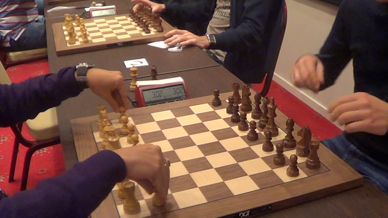 GM Vitiugov Nikita - IM Castellanos Rodriguez Renier, Trompowsky opening, blitz chess, double round