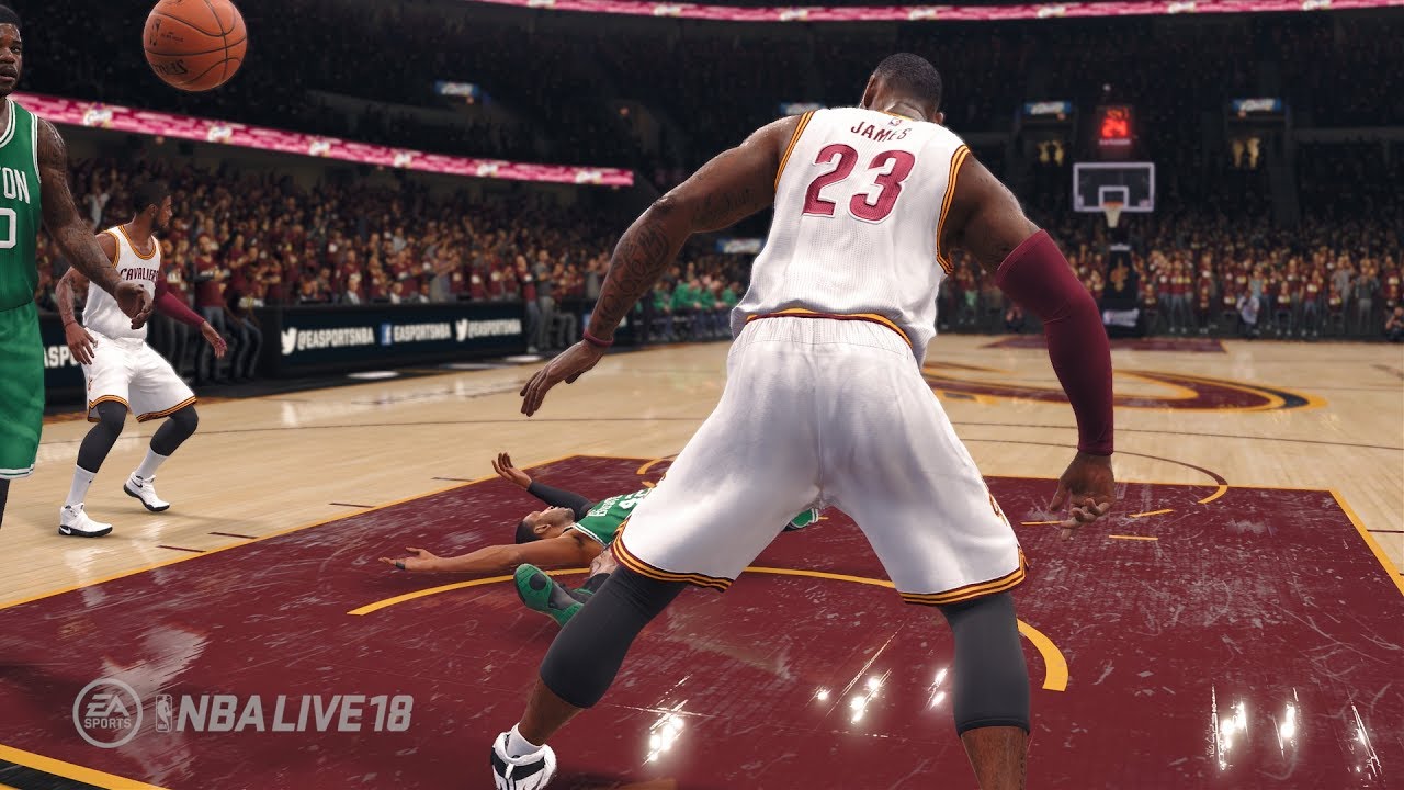 LEAKED NBA LIVE 18 5v5 GAMEPLAY! NEW ANIMATIONS, IMPROVED GRAPHICS!