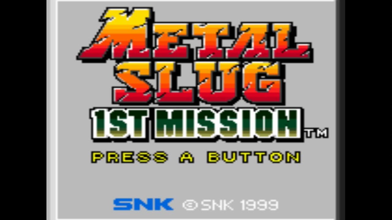 Metal Slug - 1st Mission  - Longplay - Neo Geo Pocket (No Death)