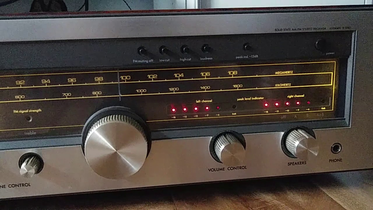 Luxman R-1040 Sound Test