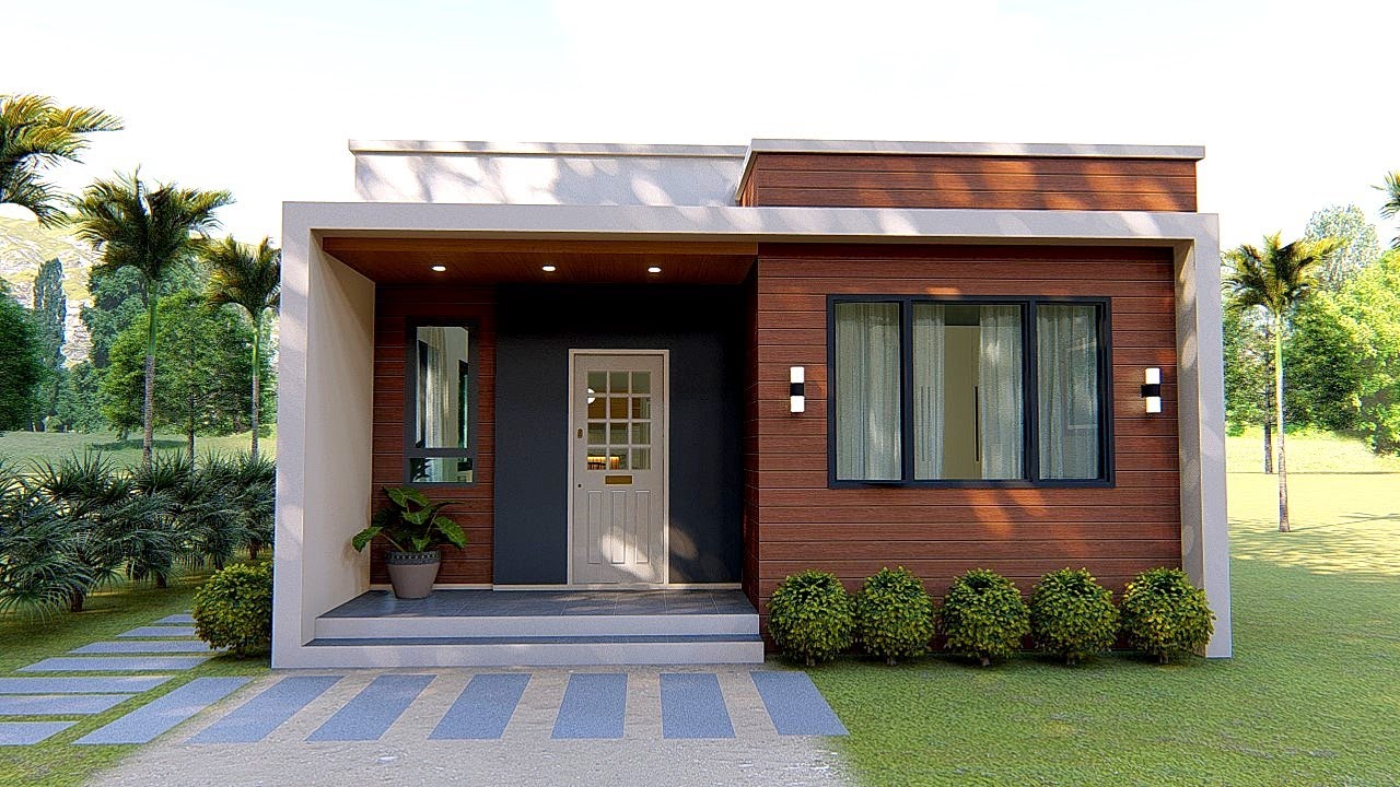 SMALL HOUSE DESIGN | 7X13 METERS | 3 BEDROOM