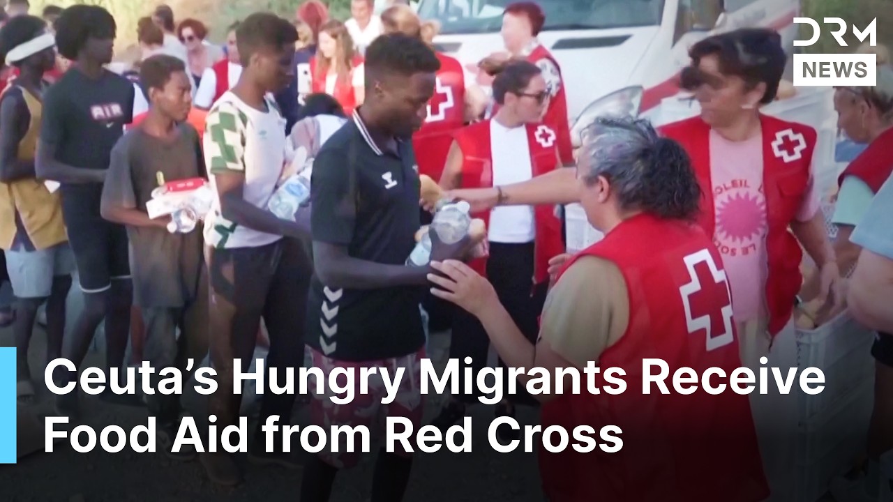 Ceuta's Hungry Migrants Receive Food Aid from the Red Cross as Humanitarian Needs Grow | AC1N