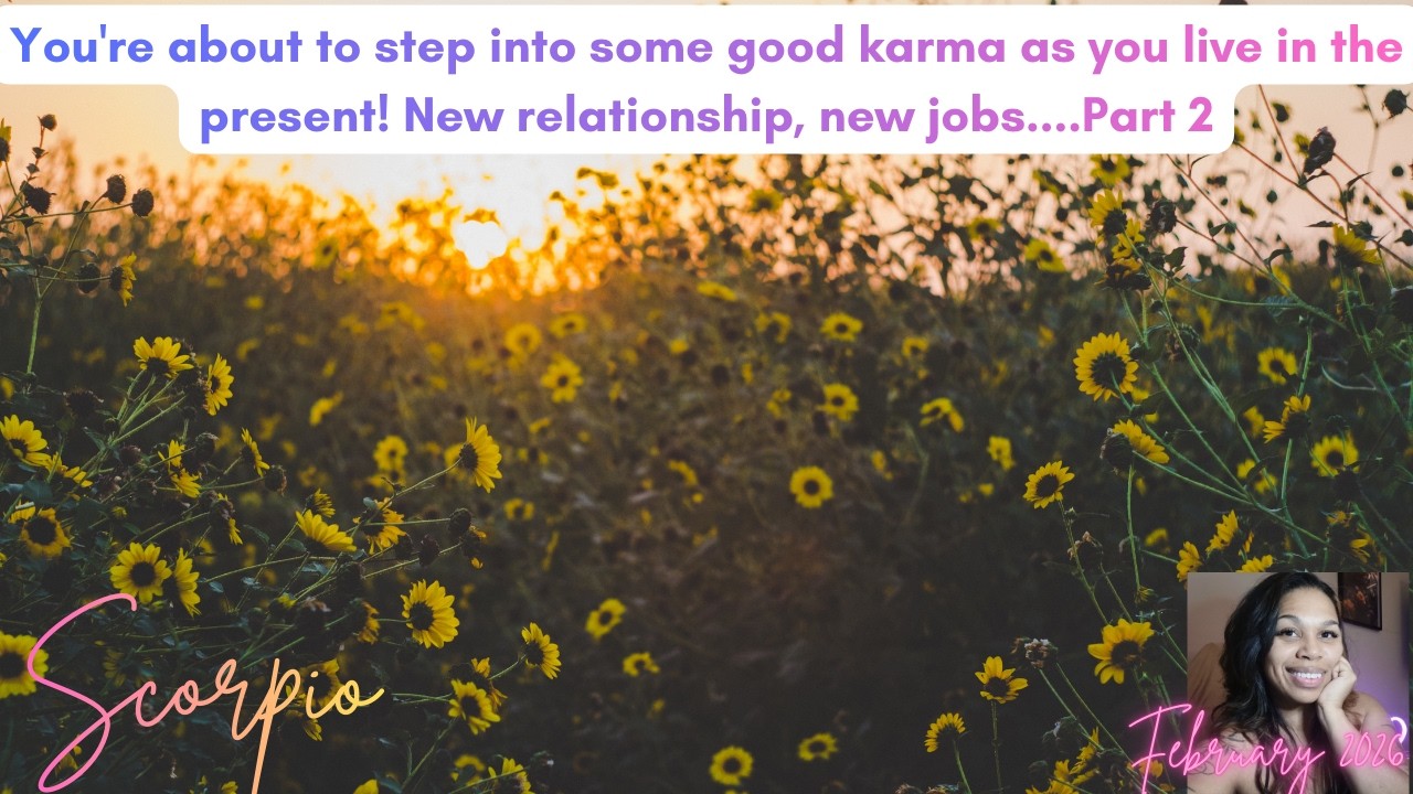 You're about to step into some good karma as you live in the present! New relationships, new jobs...