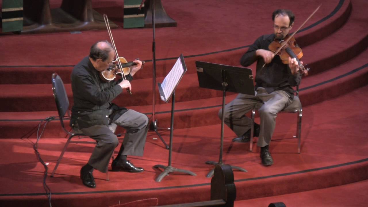 The Gold Duo perform Ignace Pleyel Duet No. 1 in C Major, Op. 69