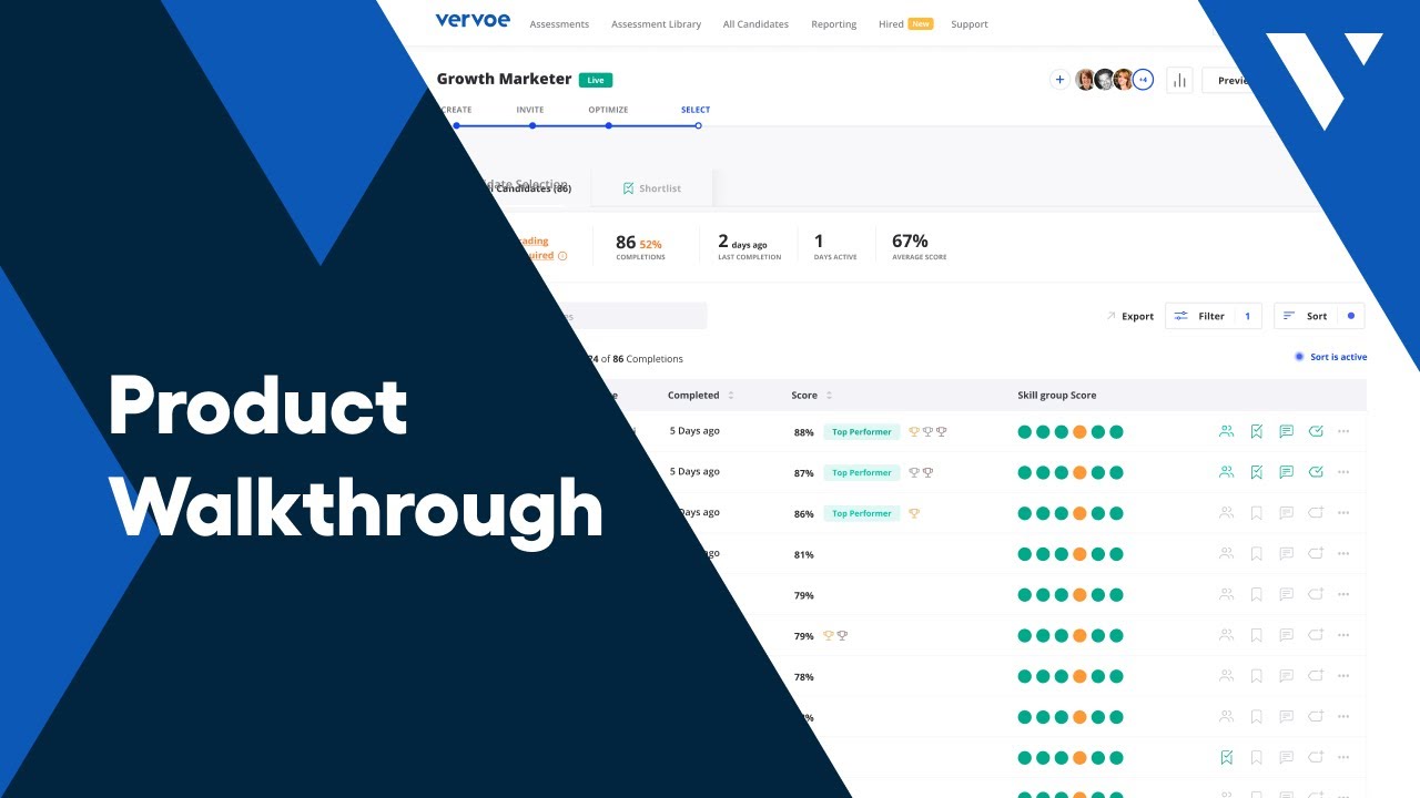 Vervoe: Product Walkthrough