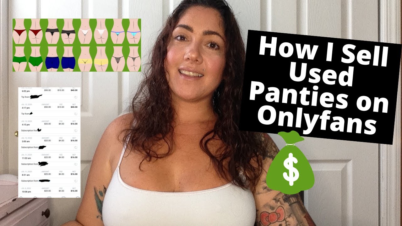 Как продать ношеные трусики на OnlyFans