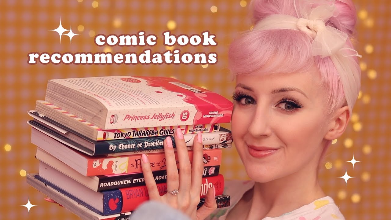 Comic Book Recommendations (ASMR whispering + book tapping)