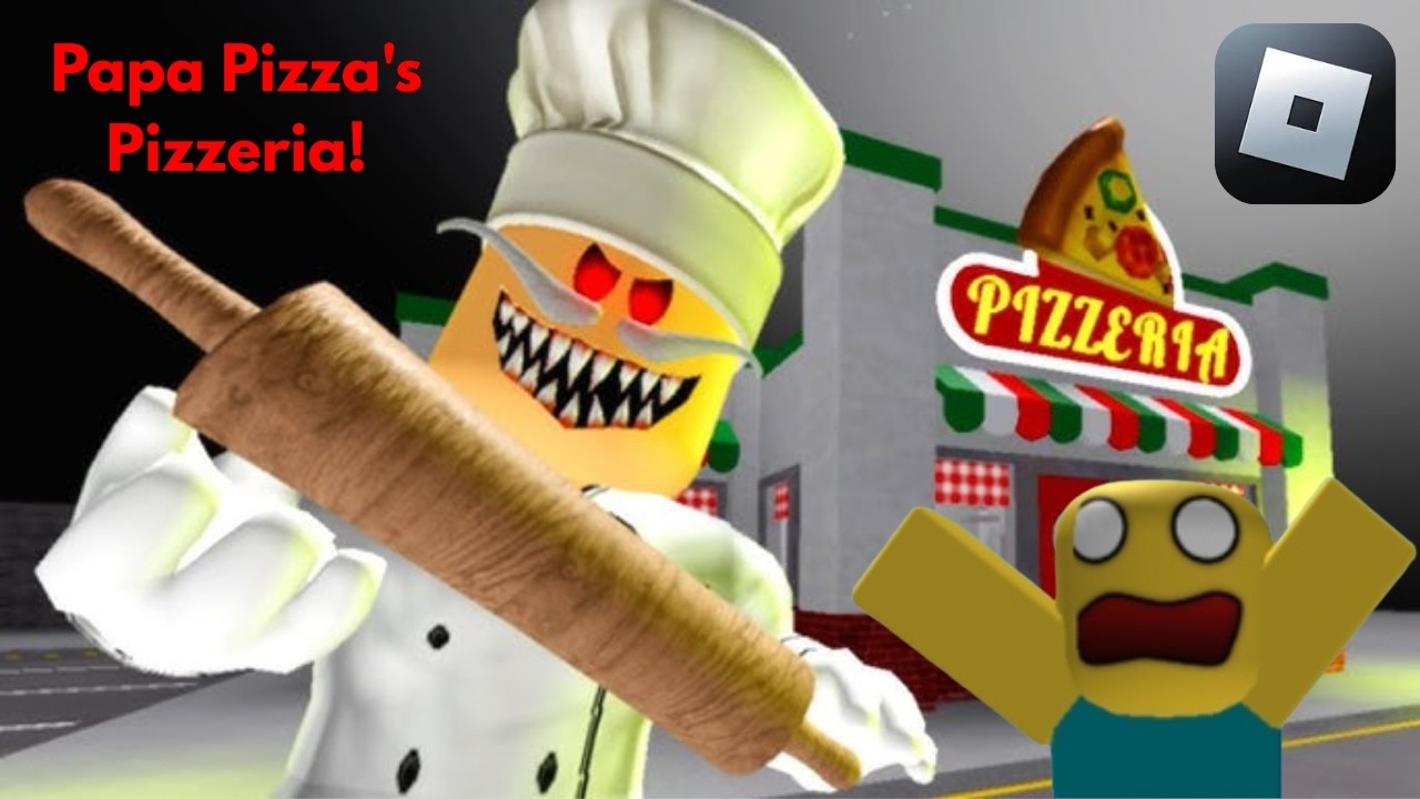 Escape Papa Pizza's Pizzeria! 🍕😱 | Roblox Gameplay (Part 1)