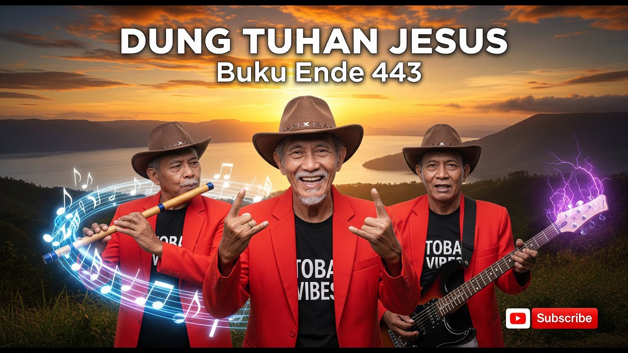 Buku Ende 443: DUNG TUHAN JESUS (Rock Ballad Cover) feat. Sulim Batak | TOBA VIBES