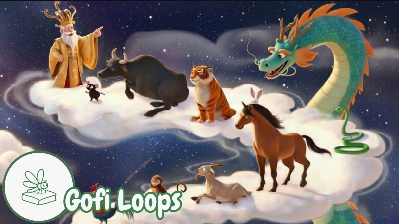 Chinese New Year Zodiac Story | The Wonderful Race of 12 Animals! 🌟 Educational Bedtime Story