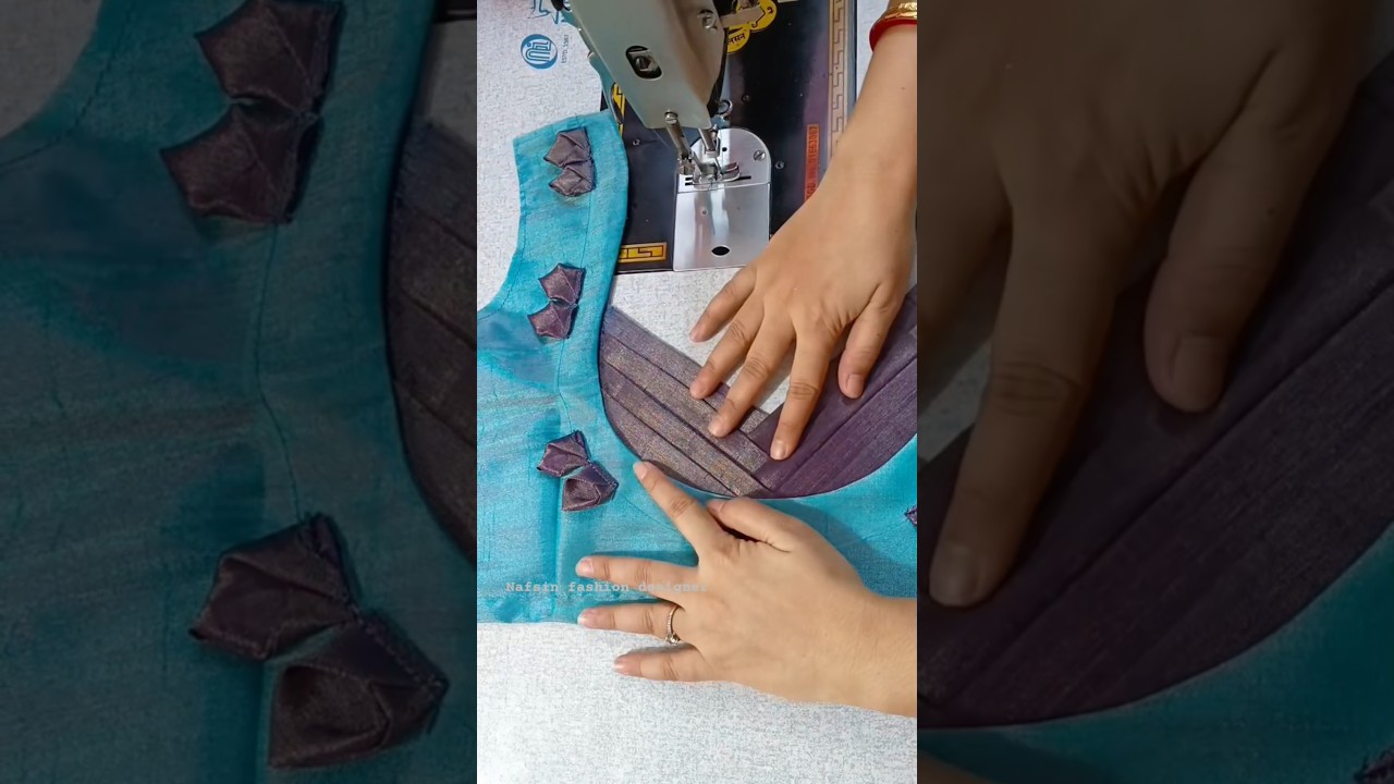 latest model blouse back design cutting and stitching full tutorial ✨