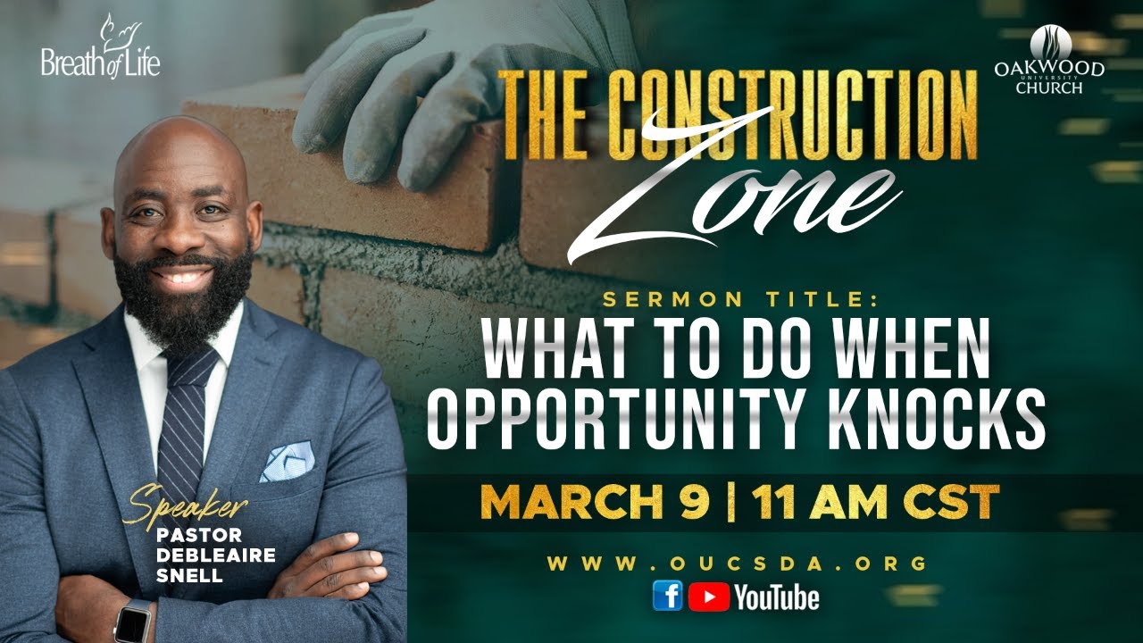 What to do when Opportunity Knocks | The Construction Zone Week 2