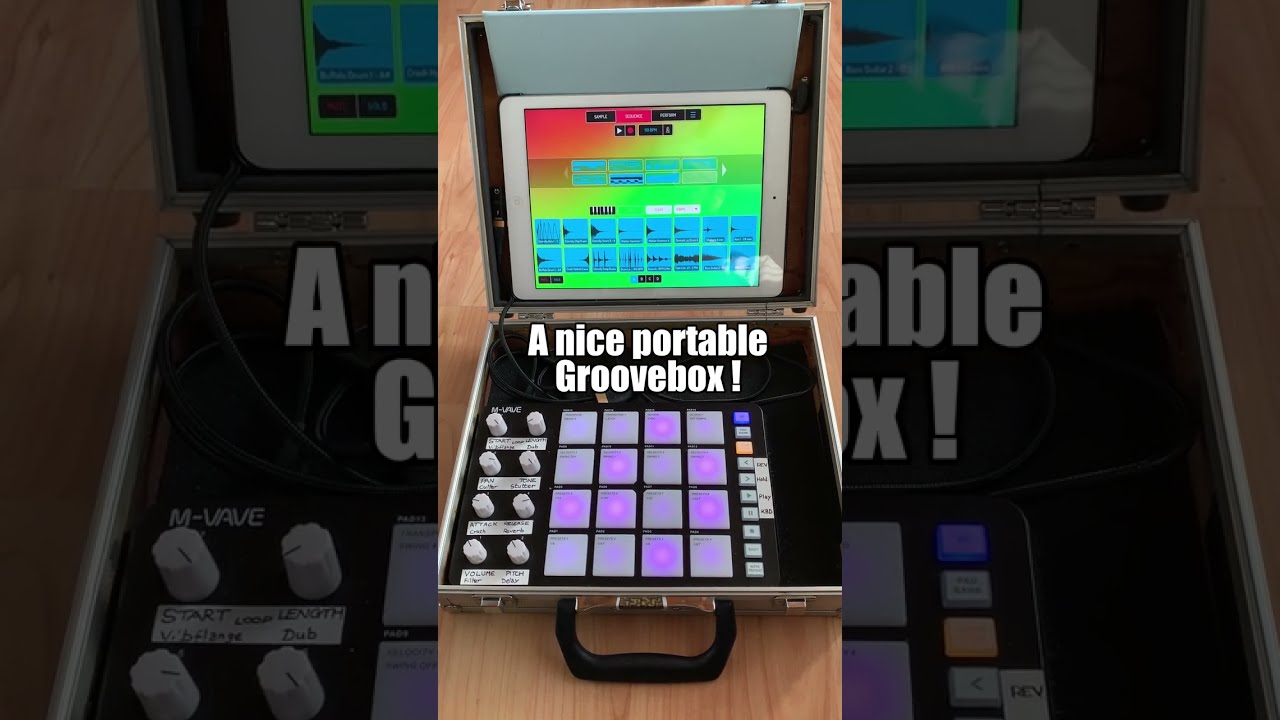 🎛️ DIY Portable Mobile Sampler with iPad and M-Vave SMC Pad controller