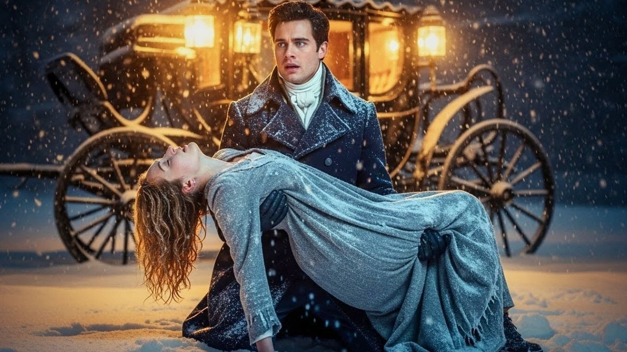 ❄️THROWN OUT INTO THE BLIZZARD BY HER OWN FATHER—THE DUKE FOUND HER: “I FORGIVE YOU”