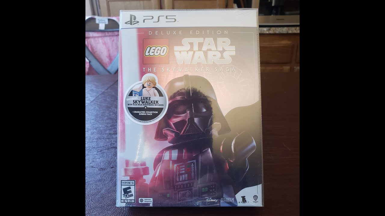 Lego Star Wars: The Skywalker Saga PS5 Deluxe Edition Unboxing