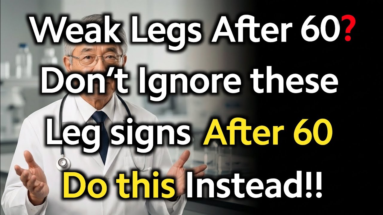 Doctors Warn: Don’t Ignore These Leg Signs After 60 — Eat These 5 Foods