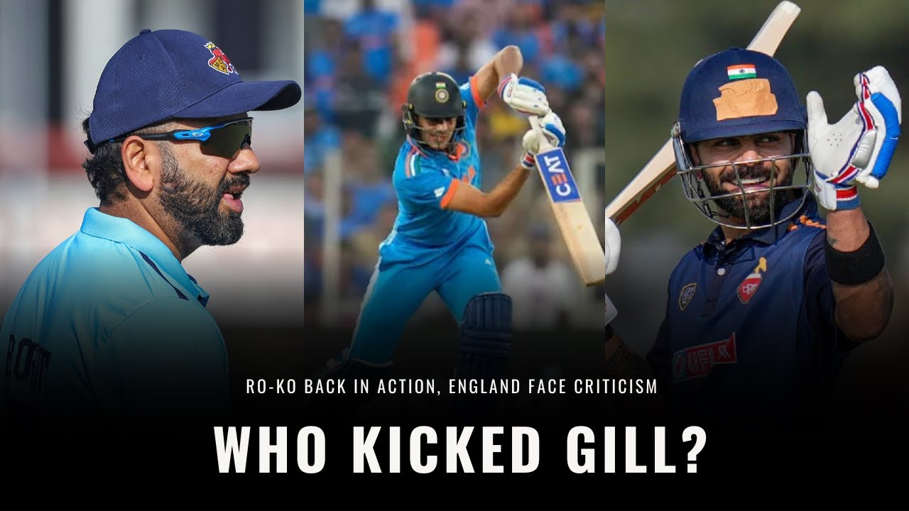 ROKO back on fire | Gill under Pressure | England not serious about Ashes? #Ashes #VHT #ROKO