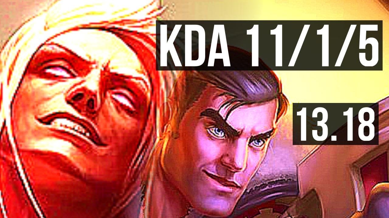 VLADIMIR vs JAYCE (MID) | 11/1/5, Rank 6 Vlad, Legendary | NA Challenger | 13.18