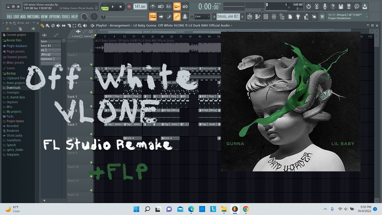 Lil Baby & Gunna - Off White VLONE FL Studio Remake + FLP