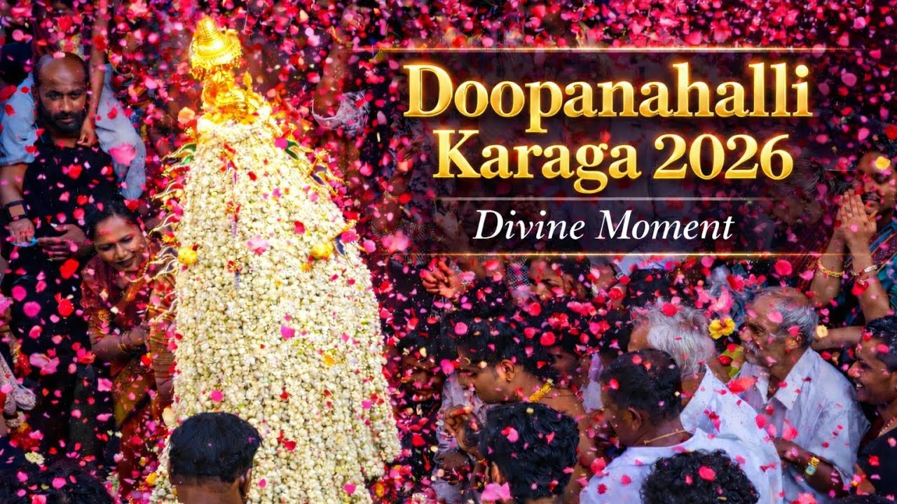 Doopanahalli Karaga 2026 🙏 Divine Moment | Bengaluru Karaga Utsava Full Experience 🔥
