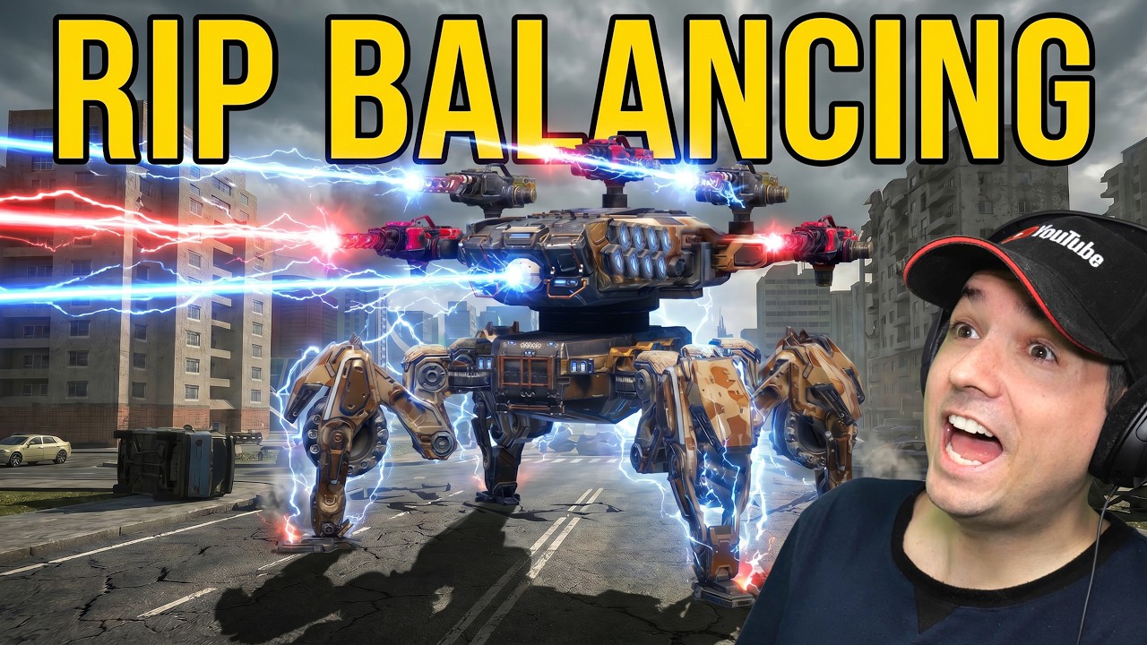 Максимально прокачанный LUMEN RAVAGER буквально ломает War Robots&hellip;
