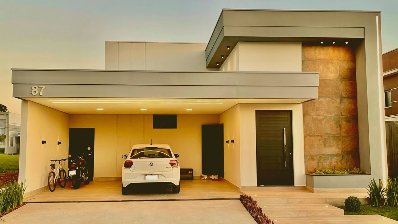 Casa Completa com Piscina em Condomínio Fechado - Santa Bárbara - #MK07