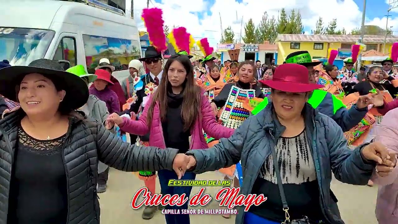 🔰Fiesta a las CRUCES DE MAYO ⛪Capilla Señor de Millpotambo - Junin (Parte 11) Mayra Osorio e hijos