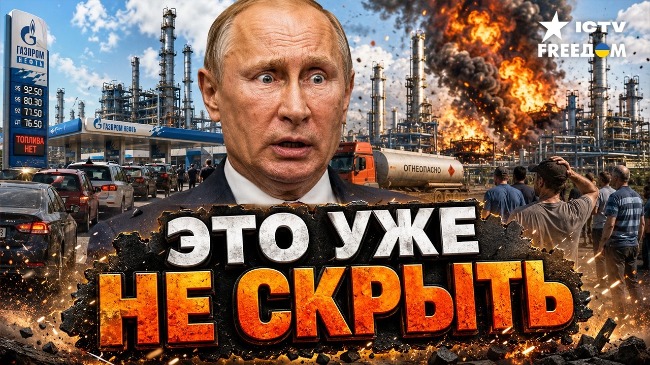 УДАРИЛИ В САМОЕ БОЛЬНОЕ! НПЗ ОСТАНОВЛЕН, бензин ВЕЗУТ ИЗ АФРИКИ. Кремль платит ВТРИДОРОГА