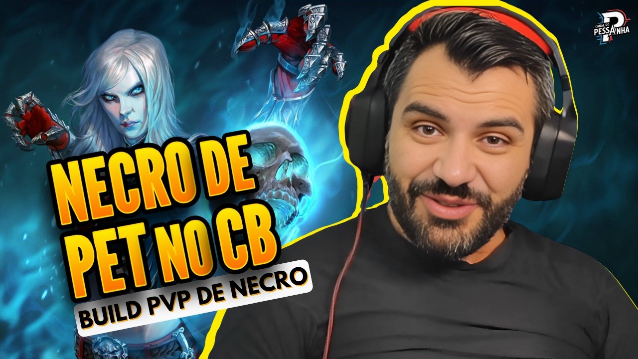 NECRO GOLEM - Guia para construir a BUILD META para PVP! TÁ INSANO |Diablo Immortal Necromancer