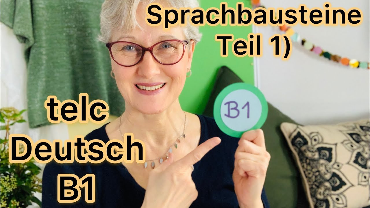 B1 telc | Sprachbausteine Teil 1 | Brief mit Lücken | Deutsch lernen