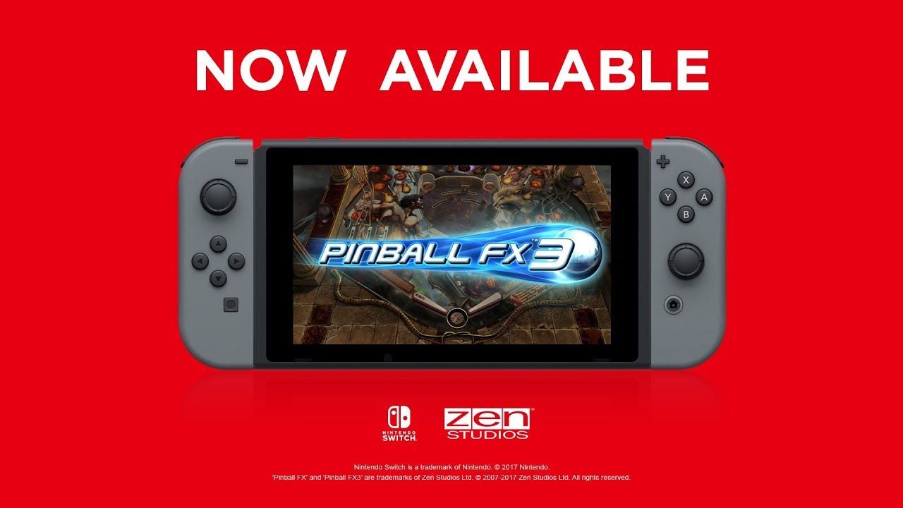 Pinball FX3 Nintendo Switch Launch Trailer