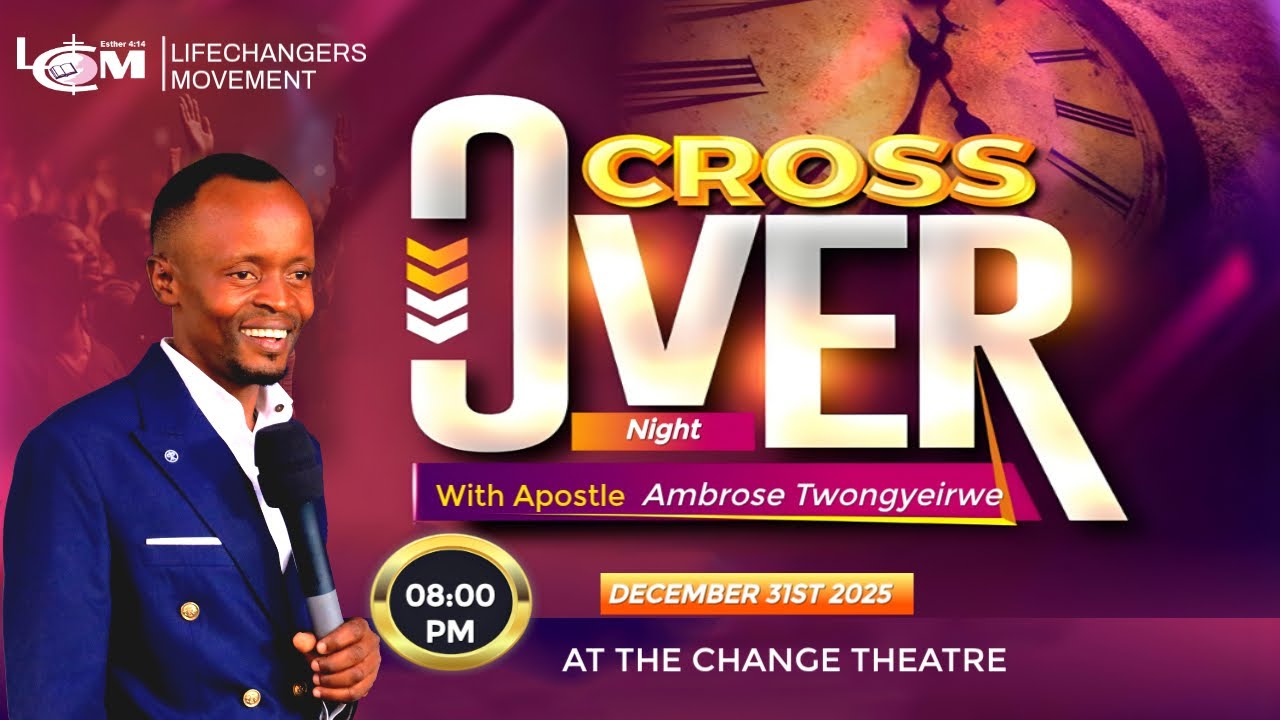 🔥🔥LIVE NOW | CROSS OVER SERVICE:  31. DECEMBER 2025  WITH AP. AMBROSE TWONGYEIRWE