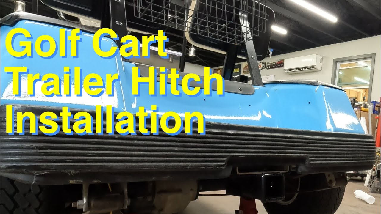 Install a Trailer Hitch on a Club Car DS