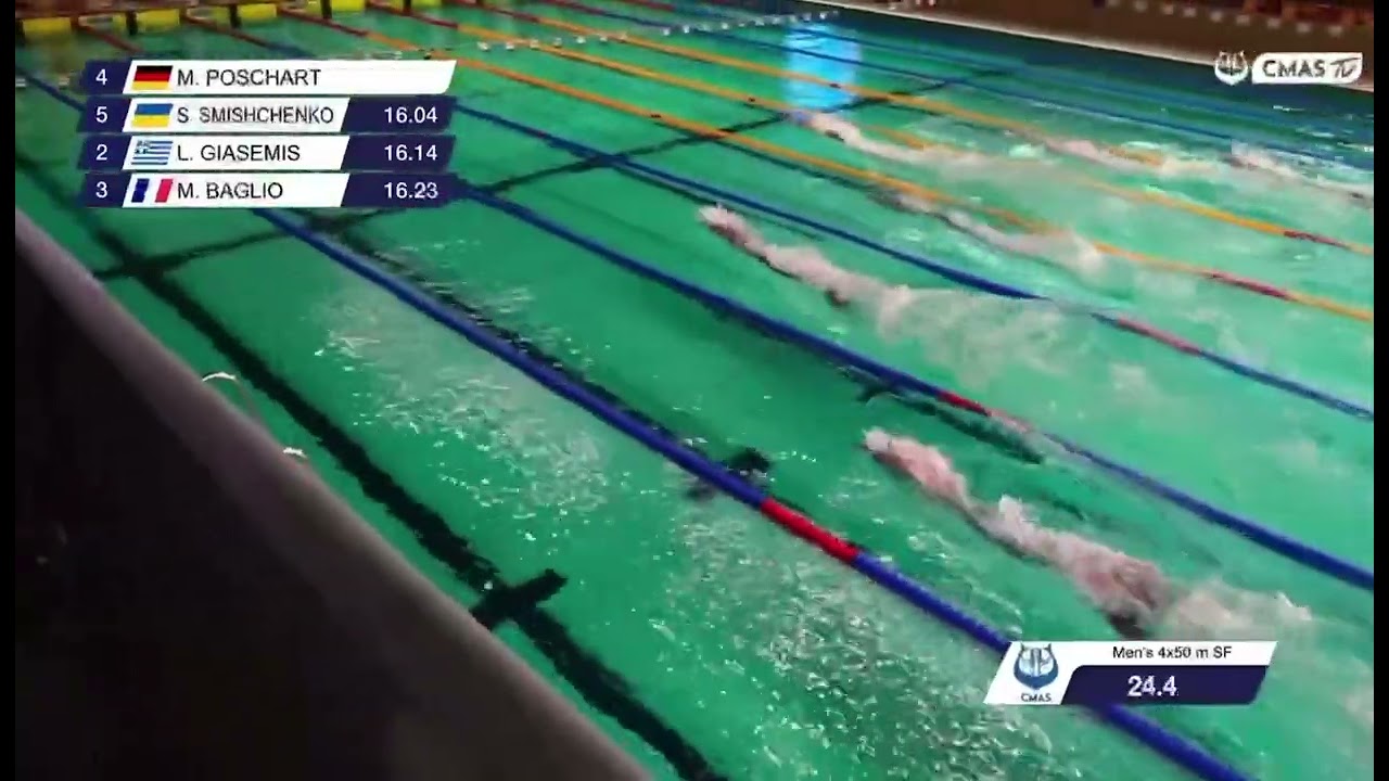 WORLD RECORD &ndash; GERMANY DOMINATES 4&times;50SF MEN&rsquo;S RELAY IN OLSZTYN