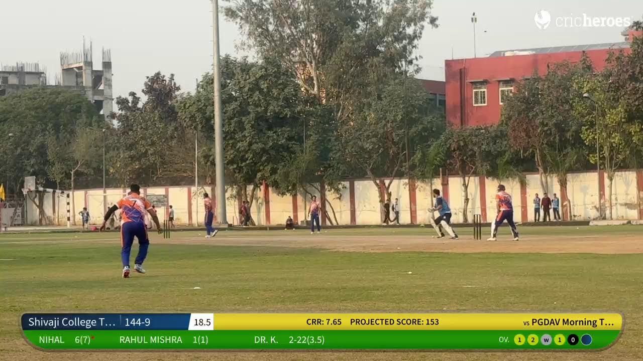 Shivaji College Teachers 11 vs PGDAV Morning Teacher 11 | 2nd Swami Dayanand Saraswati Inter-Colle…