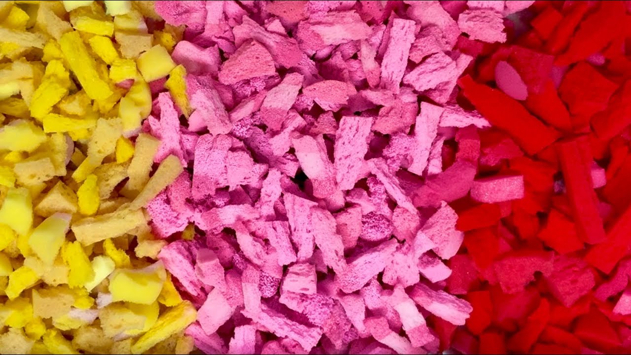 10.000 SUBS App. MONTH! 😱🥳🎊 💛💛🩷🩷❤️❤️Sponges Ripping - 1 HOUR LONG RIPPING - Dry, Powdered and Soapy.